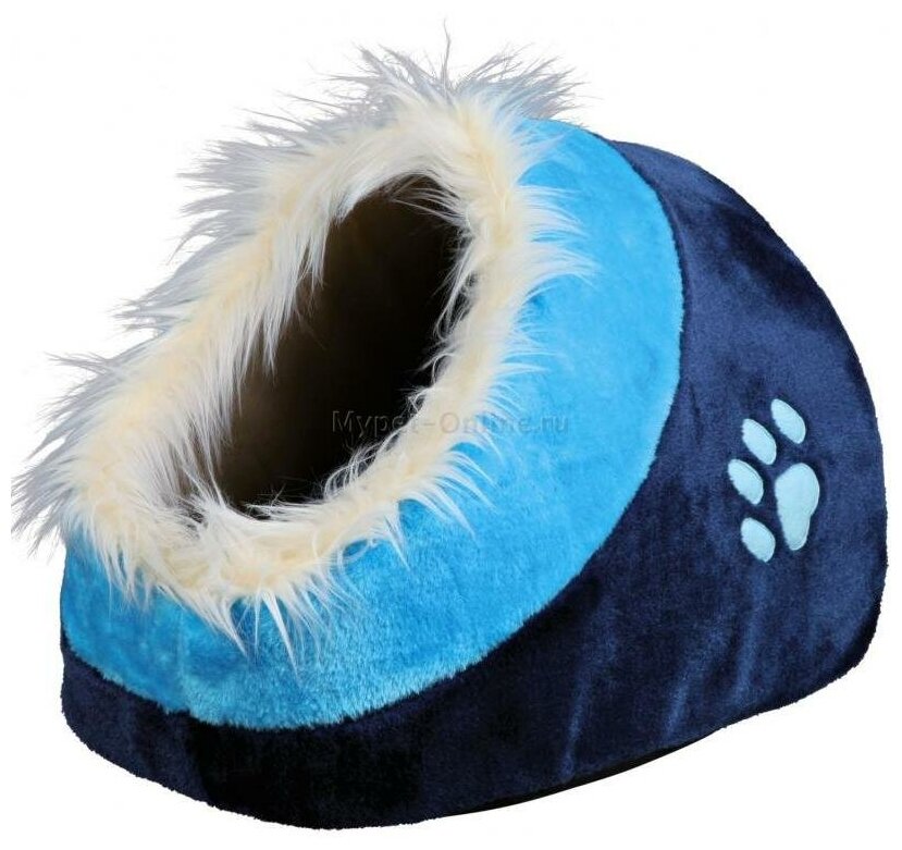 Домик для собак и кошек Trixie Minou, размер 41x35x26см, синий