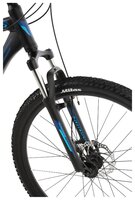 Горный (MTB) велосипед Kross Hexagon 3.0 27 (2018) black/navy blue/blue matte 17" (требует финальной