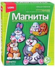 Фигурки на магнитах LORI "Зайчики" (МР-003)