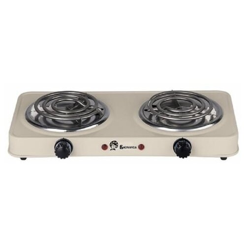 Плитка электрическая 2-конф Василиса бежевая ВА-902 спираль 221000₽