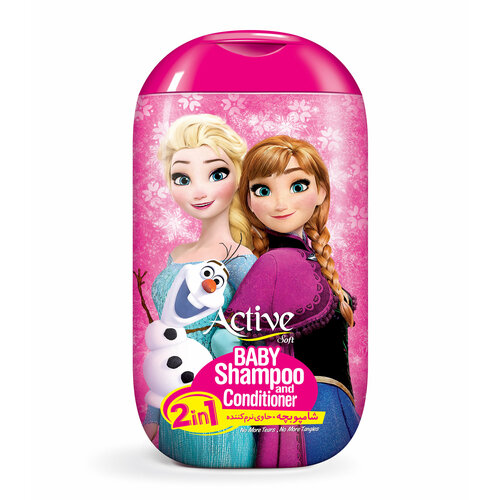 Детский шампунь и кондиционер 2в1 ACTIVE иран 