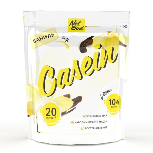 Протеин NotBad CASEIN, 600 гр, ваниль