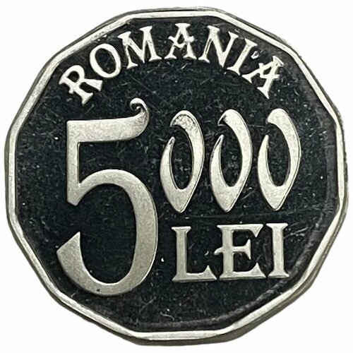 Румыния 5000 леев 2004 г. (Proof)