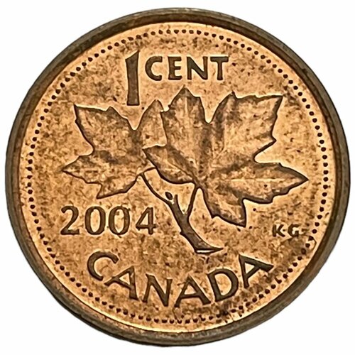 Канада 1 цент 2004 г. (Cu/Zn) канада 1 цент 2004 г cu zn