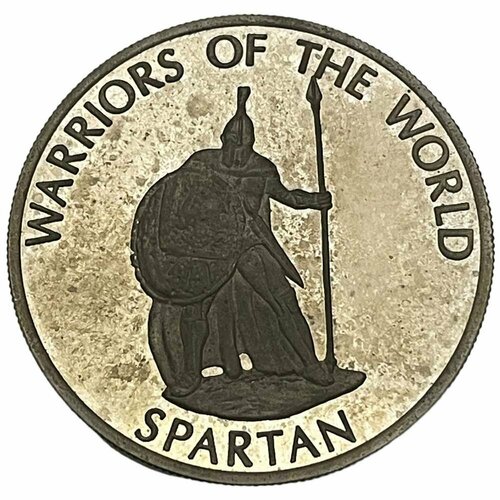 pausanias the spartan ДР Конго 10 франков 2010 г. (Воины мира - Спартанец) (Proof) (2)