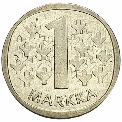 Финляндия 1 марка 1965 г. (2) финляндия 1 марка markka 1965 s