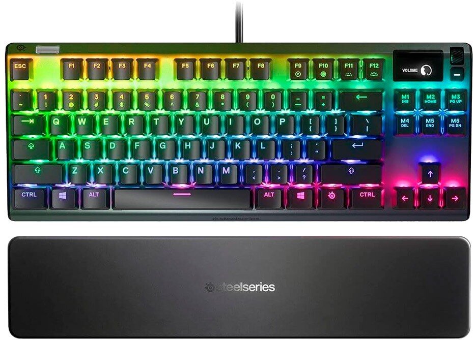 Игровая клавиатура SteelSeries Apex 7 TKL Linear Red