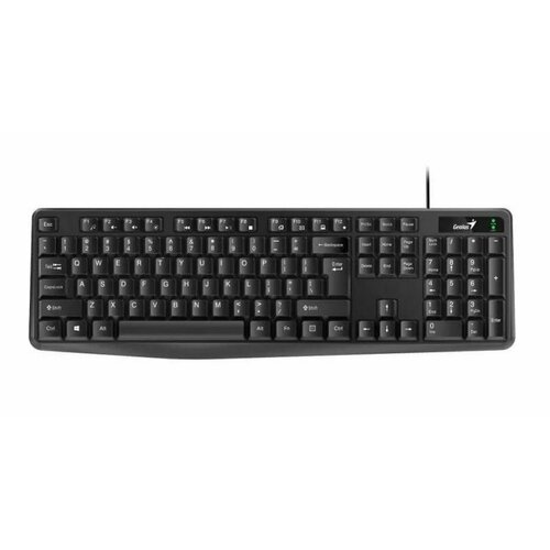 Клавиатура Genius Smart KB-117 (USB) Black клавиатура проводная узкая genius smart kb 117 31310016402 черная