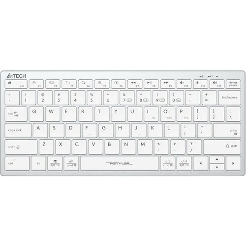 Клавиатура A4TECH Fstyler FBX51C White Радио Bluetooth клавиатура беспроводная a4tech fstyler fbx51c белый