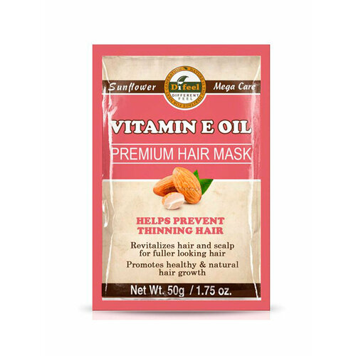 Difeel Vitamin E Oil Premium Hair Mask 1.75 oz Packet Премиальн. маска д/вол с Витамином Е саше,50 г