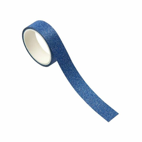 Лента декор. самоклеящаяся, полипропилен, синяя, 1,5 см х 3 м, 82698