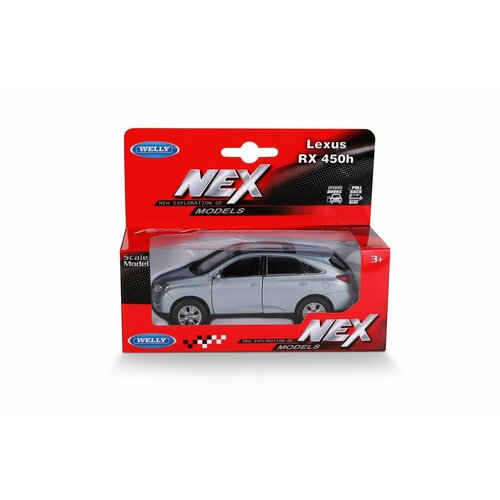 Машинка 1:38 Lexus RX 450h - Welly [43641W] 10 шт бесключевое лезвие автомобиля smart remote blank аварийное лезвие для lexus nx gs rx is es gx lx rc 200 250 350 ls 450h 300h