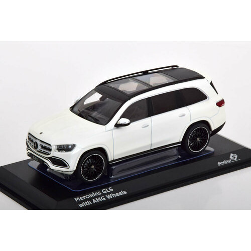 Mercedes W467 gls X167 with amg rims white metallic / мерседес глс белый