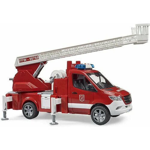 Пожарная машина Bruder 02673 MB Sprinter с лестницей, водяным насосом и свето-звуковым модулем