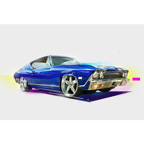 Retro cars. Chevrolet Impala 1967