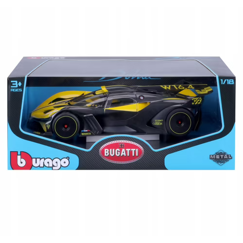 Машинка металлическая 1:18 Bburago Bugatti Bolide 18-11047YL