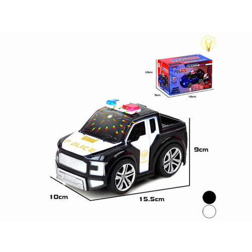 Полицейский автомобиль со свет/звук. эффектом, арт. RE210-5B робот со свет звук эффектом арт 7m 409a