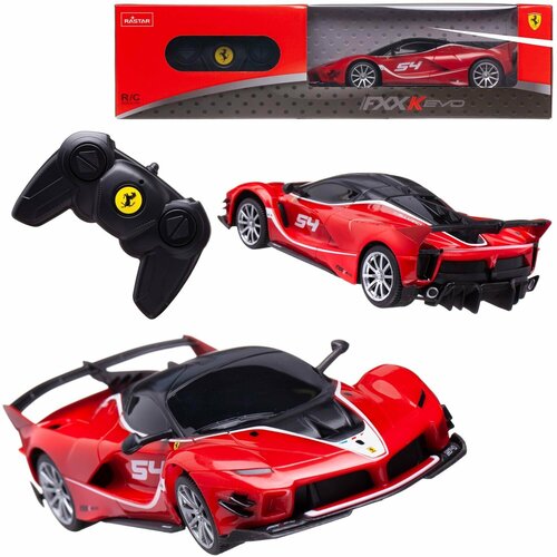 Машина р/у 1:24 Ferrari FXX K Evo красный, 2,4 G. - Rastar [79300R] машина р у 1 14 ferrari fxx k evo красный 2 4 g открывающиеся дверцы 1 шт