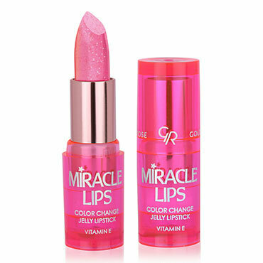 Гелевая губная помада проявляющаяся MIRACLE LIPS BERRY PINK Golden Rose