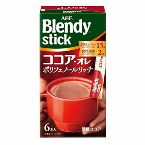 AGF Blendy Какао-о-ле повышеное содержание полифенола 1шт. - фотография № 1