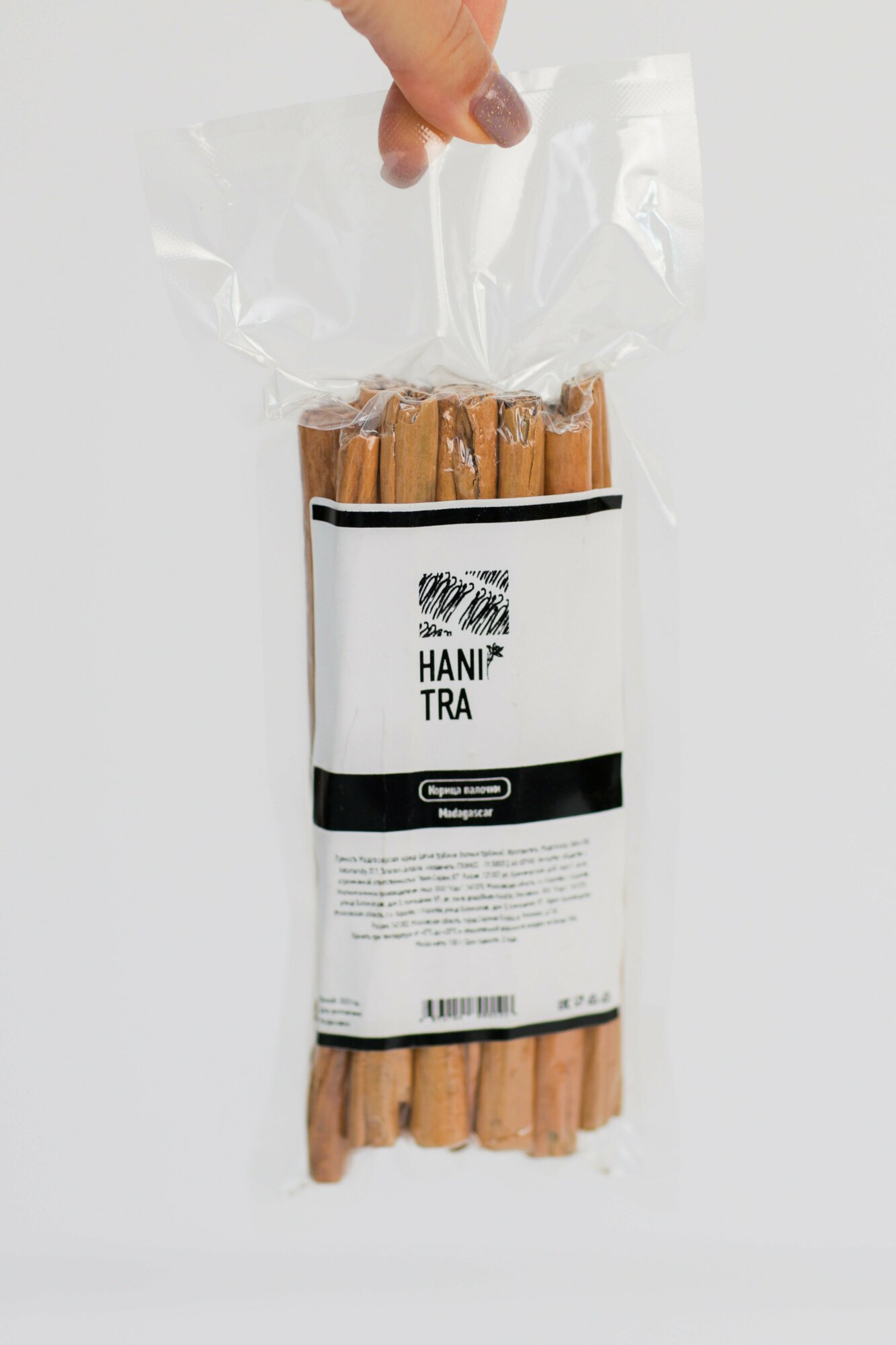 Натуральная корица палочки Hanitra, Мадагаскар, для выпечки и глинтвейна, 100 гр