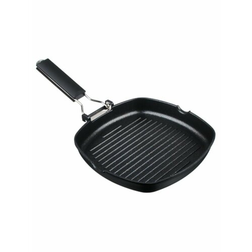 Сковорода для гриля квадратная рифленая