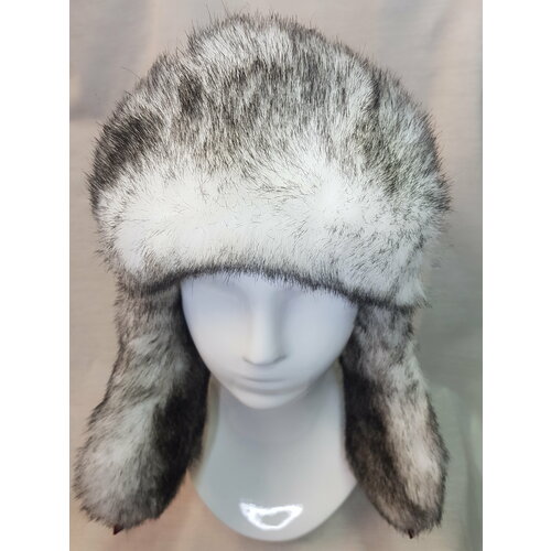 фото Шапка ушанка , размер onesize, бордовый без бренда