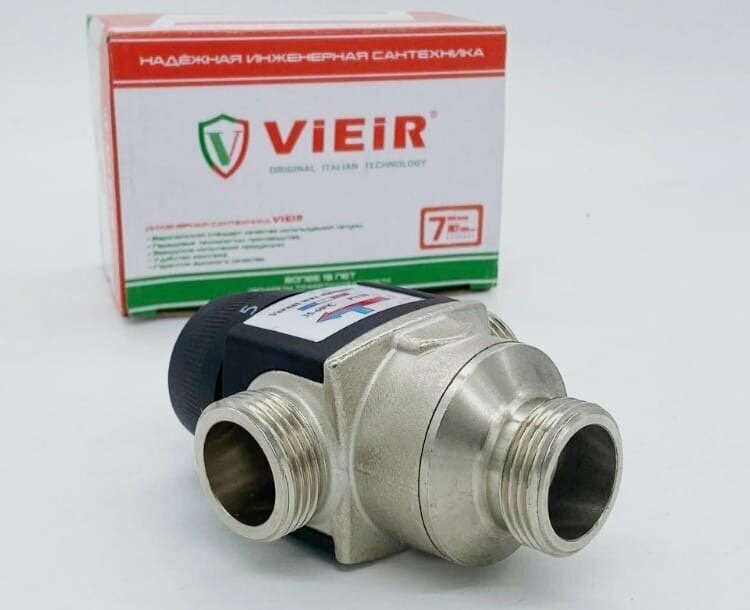 Термостатический смесительный клапан 1" "ViEiR" / Клапан сантехнический / смесительный клапан - фотография № 3