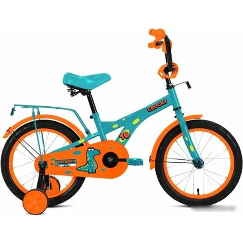 Детский велосипед Forward Crocky 16 2023 бирюзовый 1404000₽