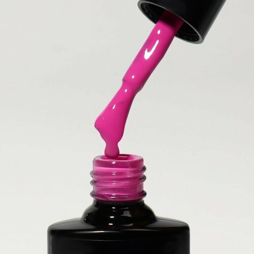 Гель-лак для ногтей, «CLASSIC COLORS», 3-х фазный, 8мл, LED/UV, цвет фуксия (106)