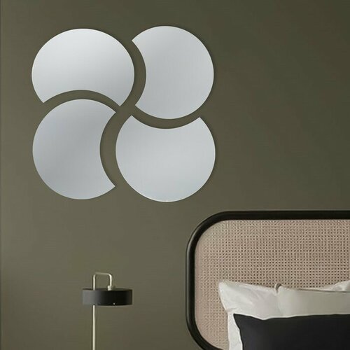 Зеркало настенное Спираль 4 элемента р-р 1 шт 14 х 165 см 280₽