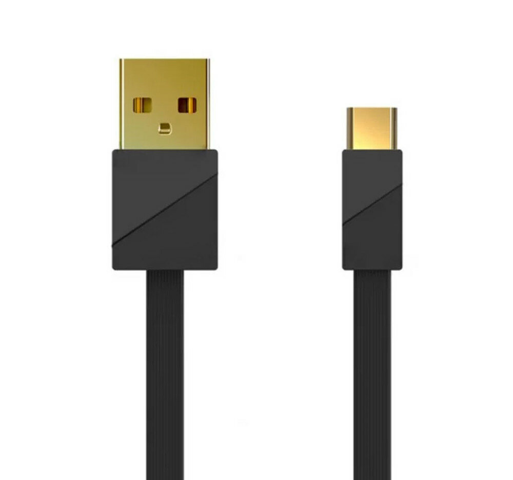 Кабель Type-C - USB-A 2.0 / 1m / 3A / Remax RC-048a черный