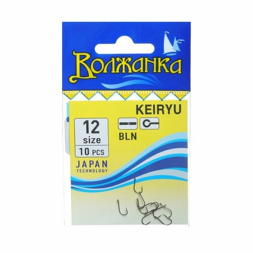 фото Крючки "волжанка" keiryu №12, 10 шт volzhanka