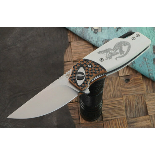 фото Складной нож reptilian рептилия-1, сталь d2, рукоять g-10