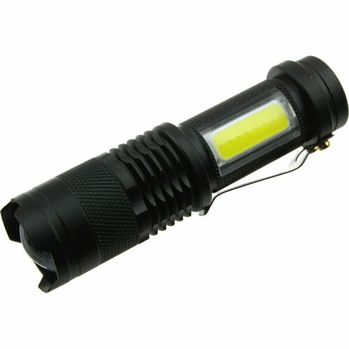 фото Фонарь тактический 1свд-1cob yb-525 зу/usb zoom shengzhu
