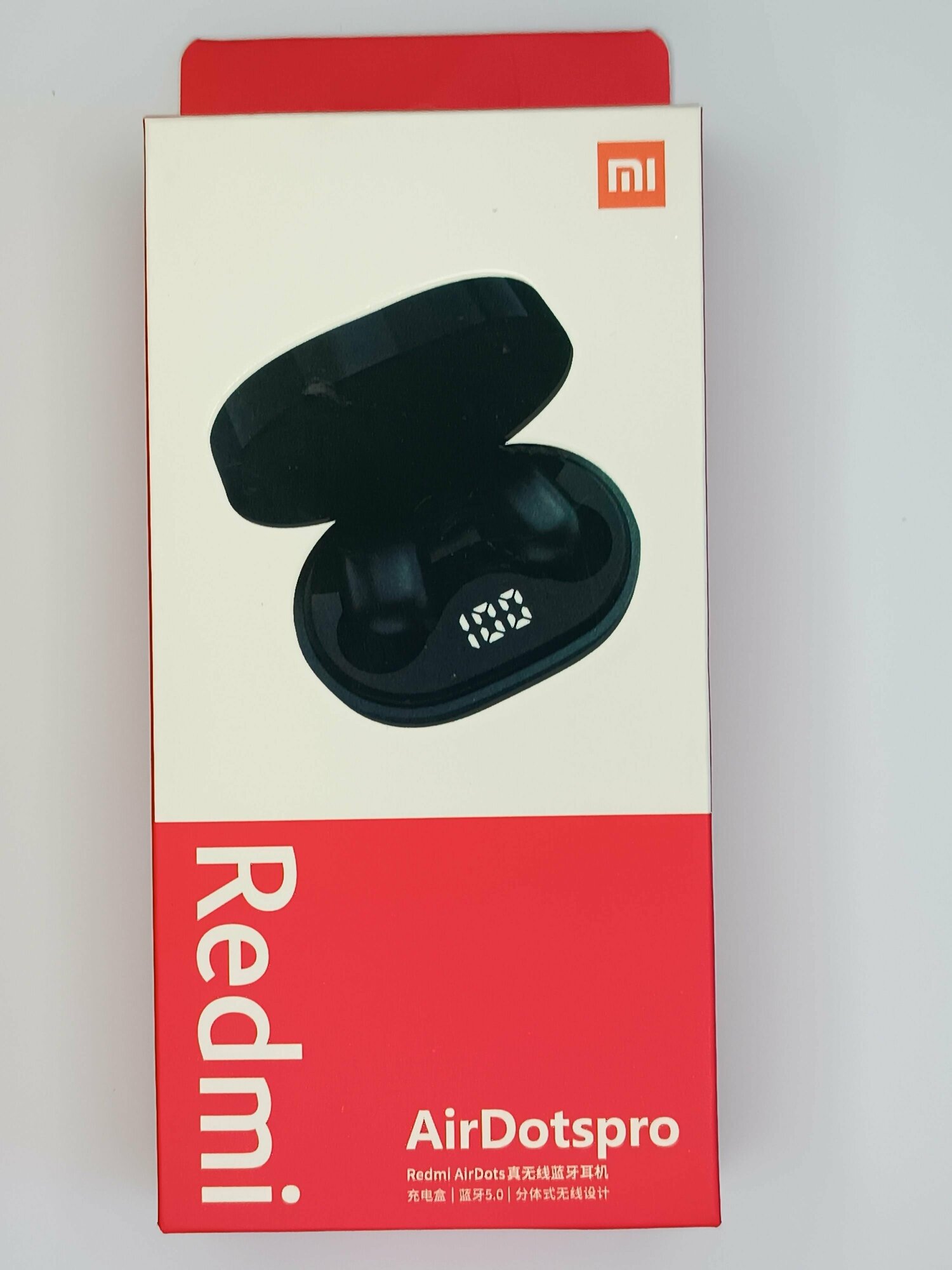 Наушники с микрофоном XIAOMI Redmi AirDots, Bluetooth, вкладыши, черный - фото №2