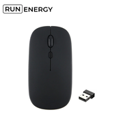 Мышь Run Energy беспроводная, бесшумная (черная)