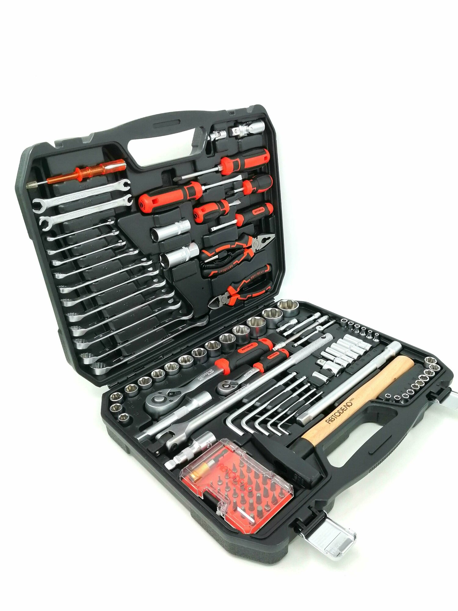 Набор инструментов 110 предметов 1/2"DR 1/4"DR АвтоDело — фото 1