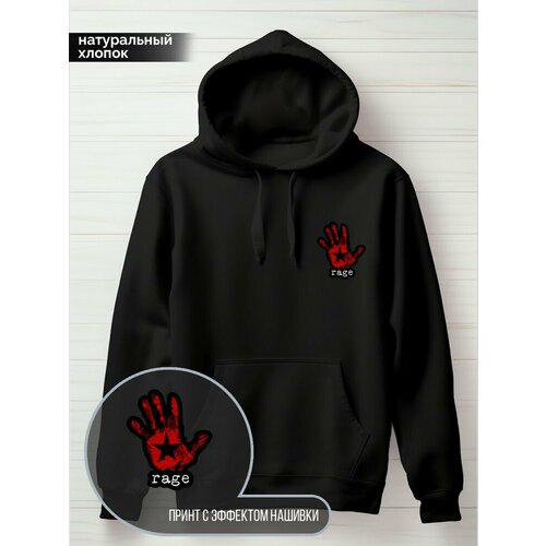 фото Худи hypnotica, размер 2xl, черный