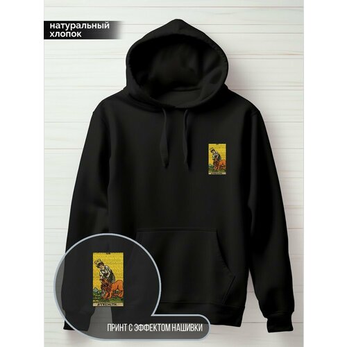 фото Худи hypnotica, размер 2xl, черный