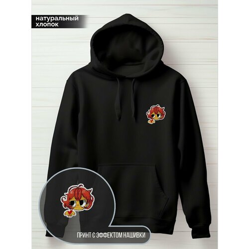 фото Худи hypnotica, размер xs, черный