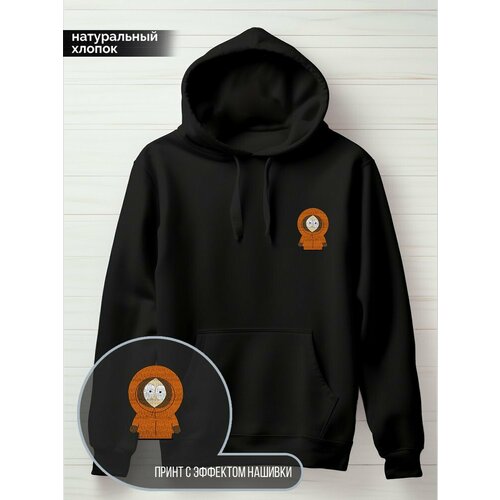 фото Худи hypnotica, размер 2xl, черный