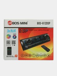 Процессорная автомагнитола Bos-Mini 812 DSP 55 Вт с Bluetooth