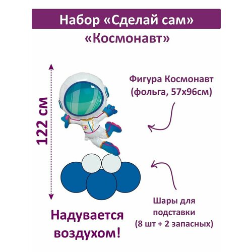 "Космонавт" - воздушные шары, которые можно сделать своими руками!