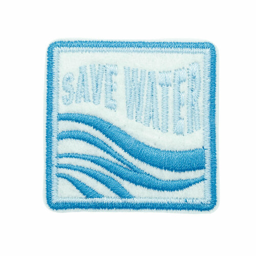 926738 Термоаппликация переработанная SAVE WATER Prym