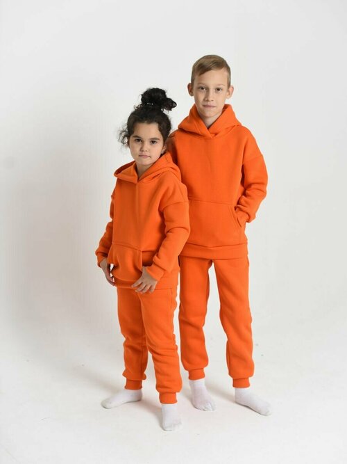 Комплект одежды LikeRostik, размер 128, оранжевый