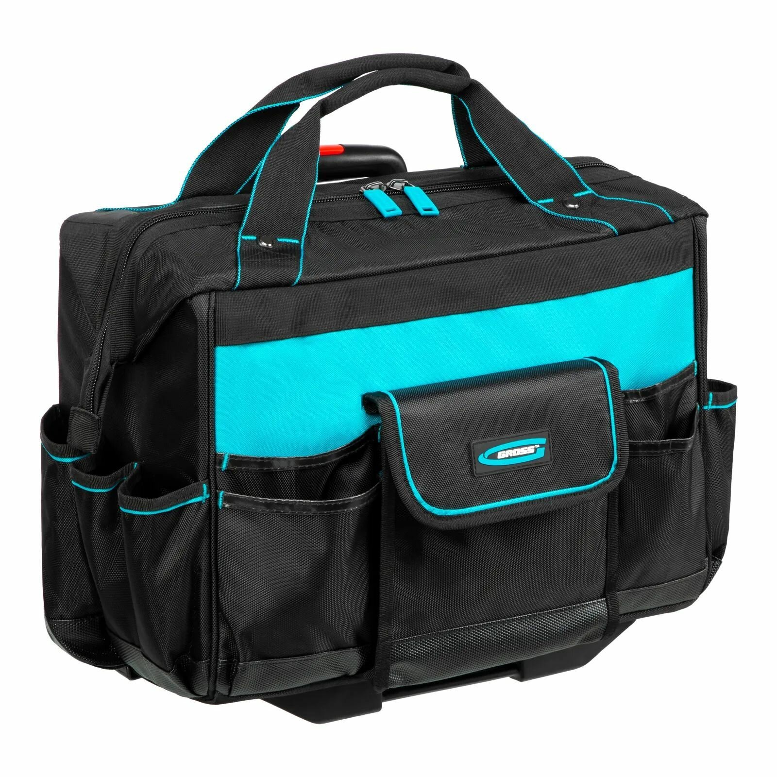 фото Сумка для инструмента, 460х240х340мм, выдвижная рукоятка, колеса, Gross