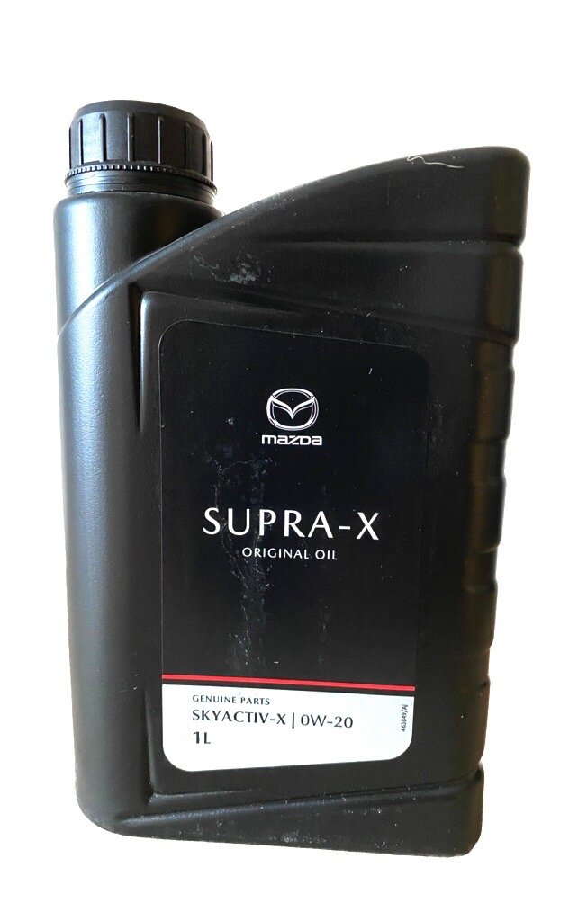 Синтетическое моторное масло Mazda Original Oil Supra X 0W-20, 1 л, 1 шт.