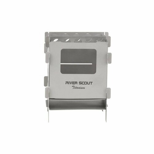 Титановая печь-щепочница мультитопливная River Scout