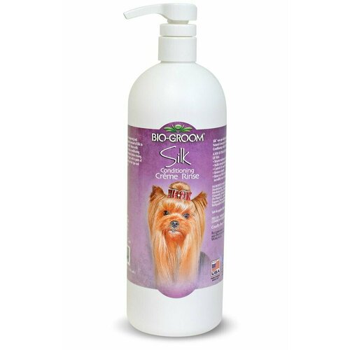 BioGroom Silk Кондиционер-ополаскиватель с ромашкой, 946 мл. bio groom natural oatmeal creme rinse успокаивающий противозудный кондиционер для собак 59 мл